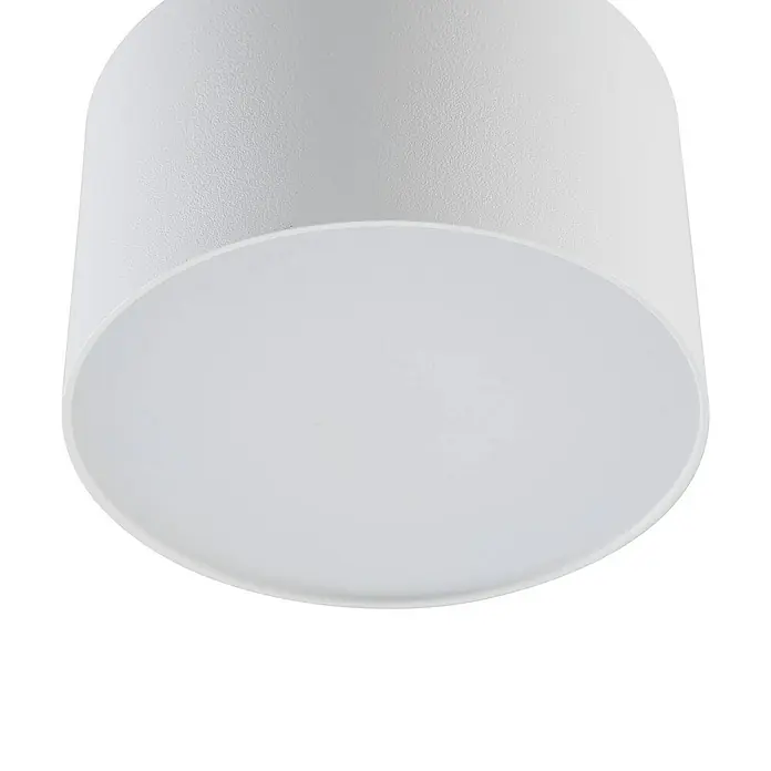 Lindby Deckenstrahler Nivoria - weiß / opal