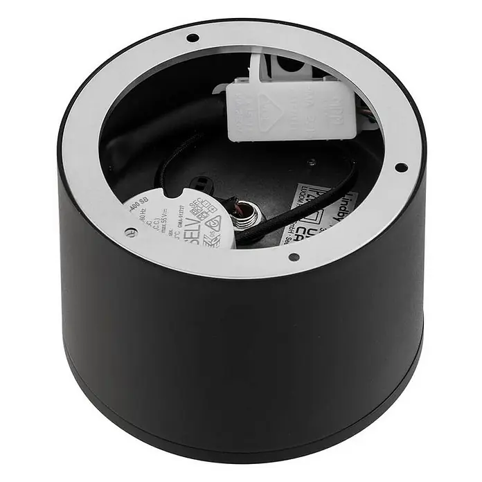Lindby Deckenstrahler Nivoria - schwarz