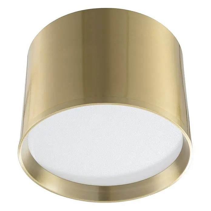Lindby Deckenstrahler Nivoria - messing / gold
