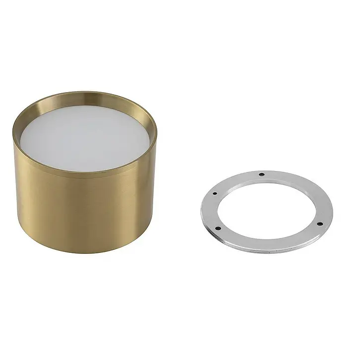Lindby Deckenstrahler Nivoria - messing / gold