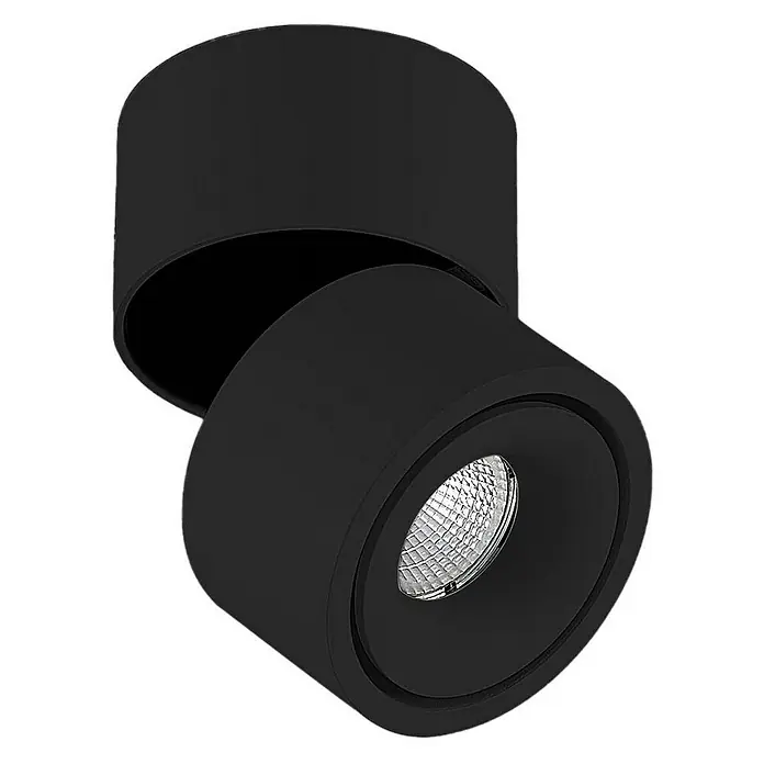 Arcchio Deckenstrahler Rotari - schwarz, schwarz