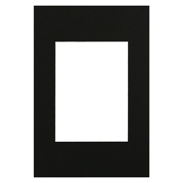 Nielsen Passepartout White Core (Schwarz, L x B: 20 x 30 cm, Bildformat: 13 x 18 cm)