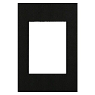 Nielsen Passepartout White Core (Schwarz, Bildformat: 13 x 18 cm, L x B: 20 x 30 cm)