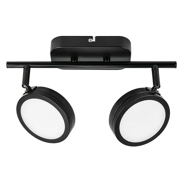 Lindby Deckenstrahler Neros - schwarz, schwarz, 2GX53