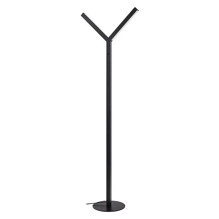 Lucande Stehleuchte Ilian - Höhe: 150 cm, schwarz, schwarz