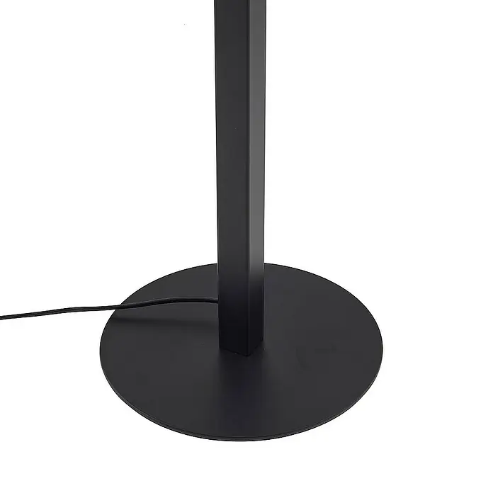 Lucande Stehleuchte Ilian - Höhe: 150 cm, schwarz, schwarz