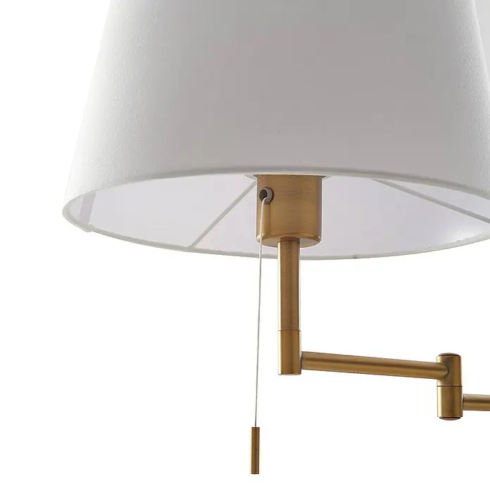 Lindby Stehleuchte Ismene - bronze / altmessing, E27