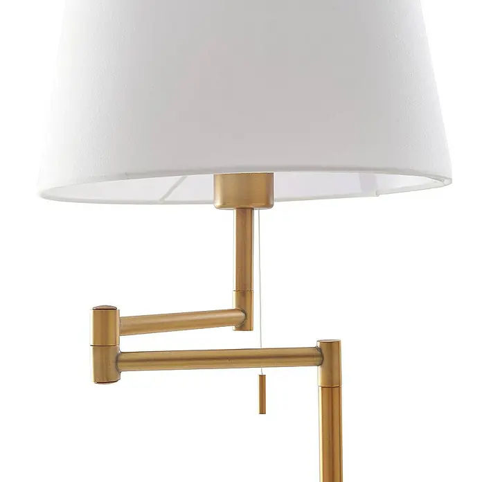 Lindby Stehleuchte Ismene - bronze / altmessing, E27
