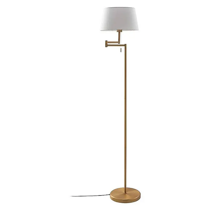 Lindby Stehleuchte Ismene - bronze / altmessing, E27