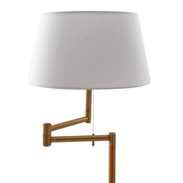 Lindby Stehleuchte Ismene - bronze / altmessing, E27