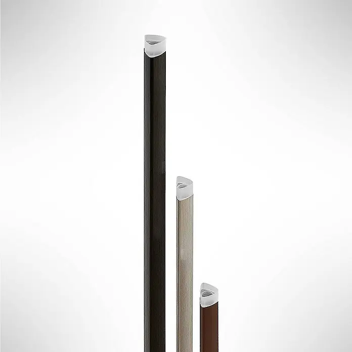 Lucande Stehleuchte Stoika - Höhe: 150 cm, schwarz, schwarz