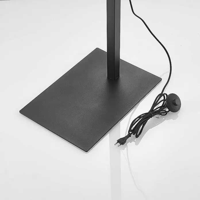 Arcchio Stehleuchte Mossa - Höhe: 200,8 cm, schwarz, schwarz, E27