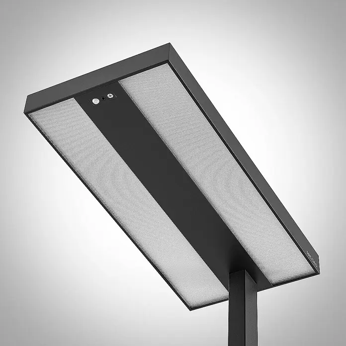Arcchio Stehleuchte Logan Pro - schwarz, schwarz