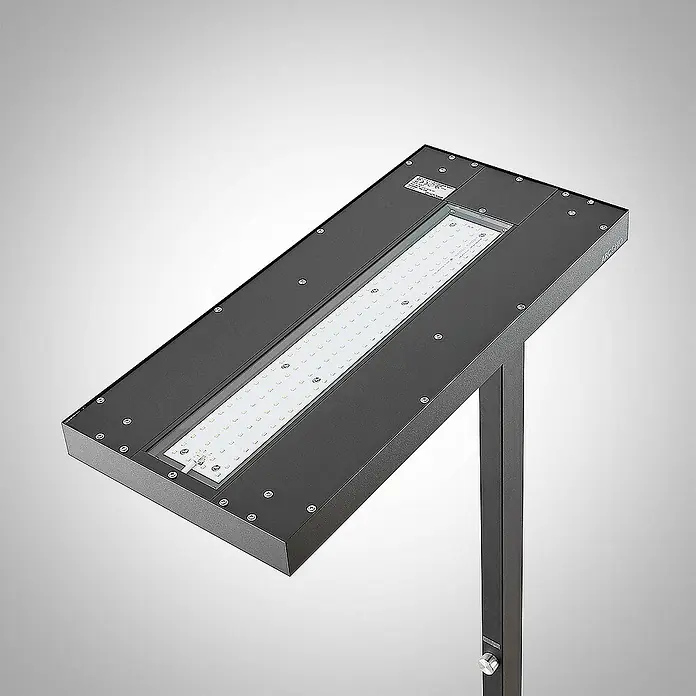 Arcchio Stehleuchte Logan Pro - schwarz, schwarz