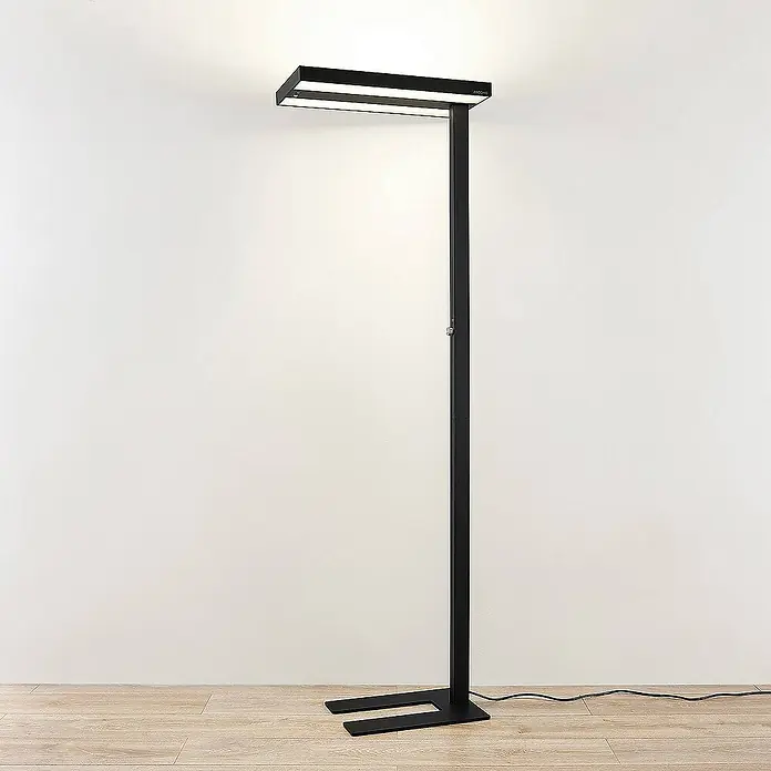Arcchio Stehleuchte Logan Pro - schwarz, schwarz