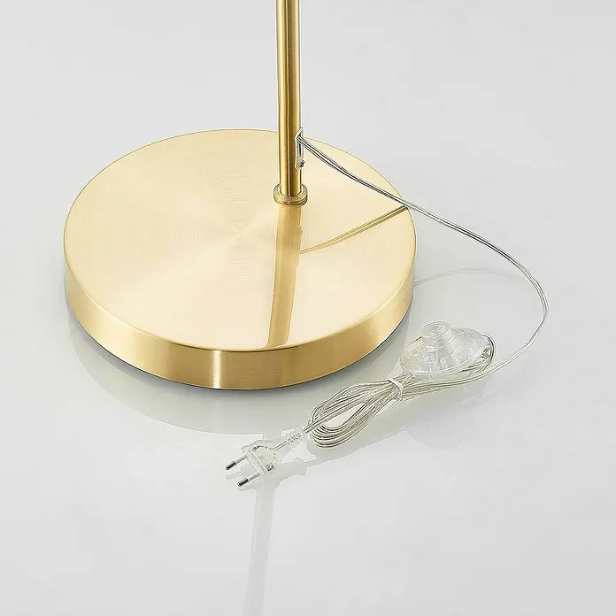 Lindby Stehleuchte Lennart - Höhe: 183 cm, messing / gold, messing / gold, E27