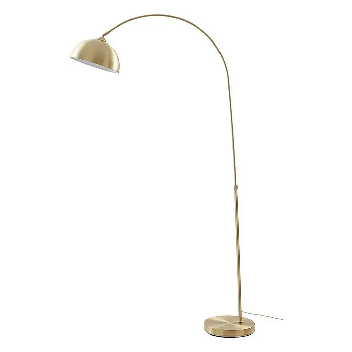 Lindby Stehleuchte Lennart - Höhe: 183 cm, messing / gold, messing / gold, E27