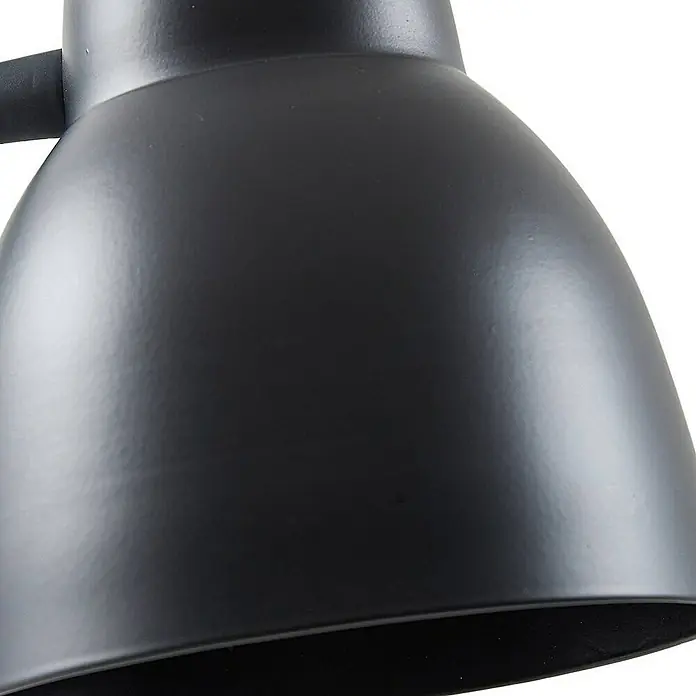 Lindby Stehleuchte Tebbi - Höhe: 150 cm, schwarz, schwarz, E27
