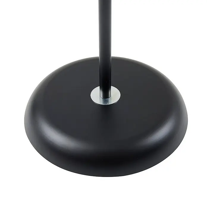 Lindby Stehleuchte Tebbi - Höhe: 150 cm, schwarz, schwarz, E27