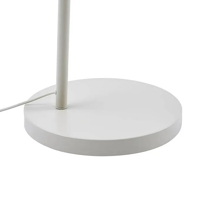 Lindby Stehleuchte Valdorin - Höhe: 195 cm, creme / amber, creme / amber, E27