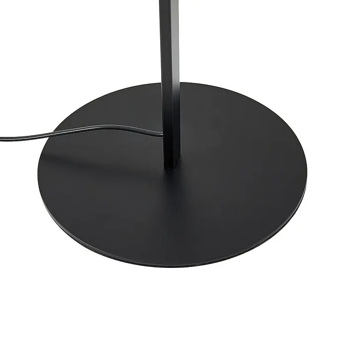Lindby Stehleuchte Rayon - Höhe: 150,3 cm, schwarz, schwarz