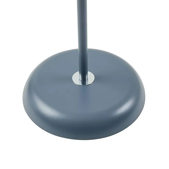 Lindby Stehleuchte Tebbi - Höhe: 150 cm, alu / grau / zink, alu / grau / zink, E27