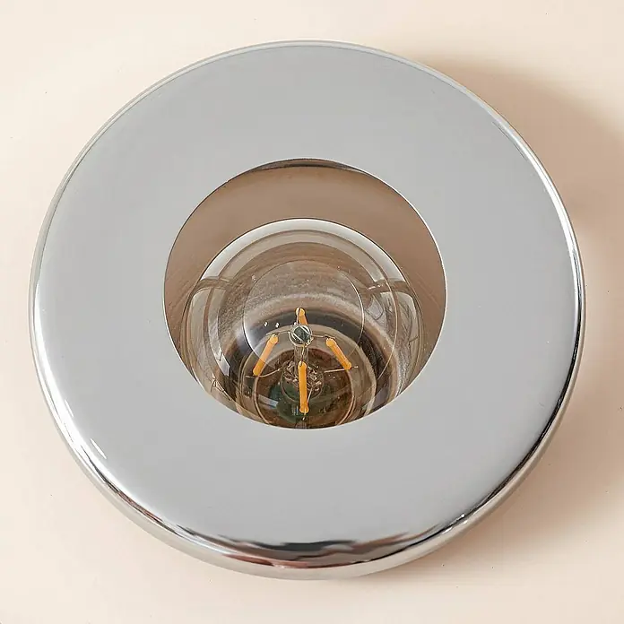 Lindby Stehleuchte Branford - creme / amber, creme / amber, E27