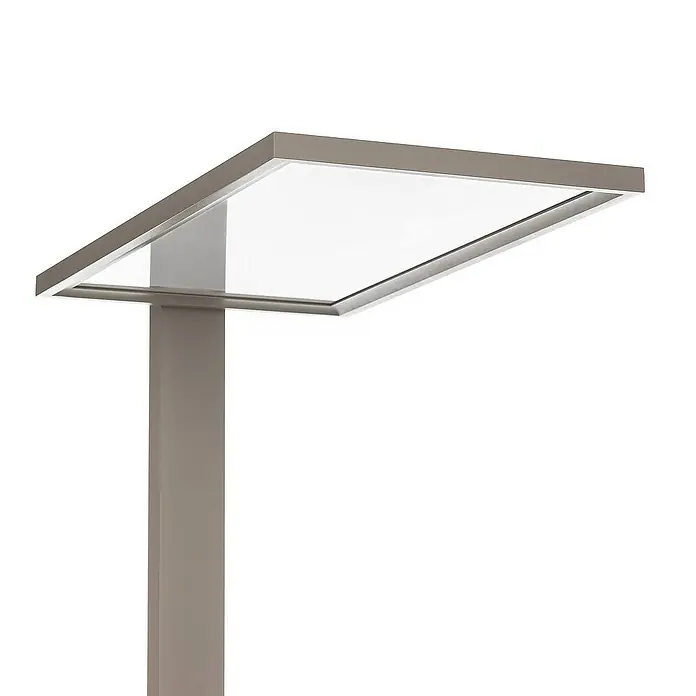 Prios Stehleuchte Taronis - Höhe: 194,6 cm, alu / grau / zink, alu / grau / zink