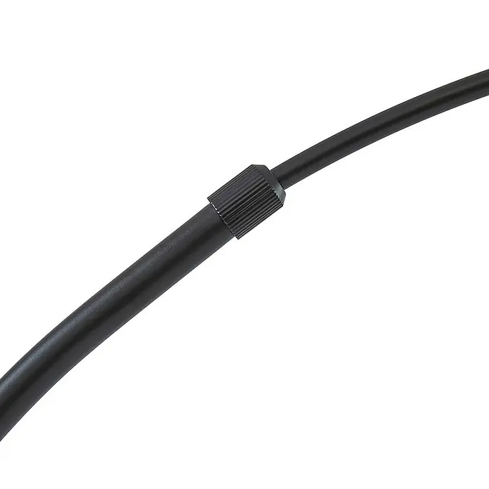 Lindby Stehleuchte Tonka - schwarz, schwarz, E27