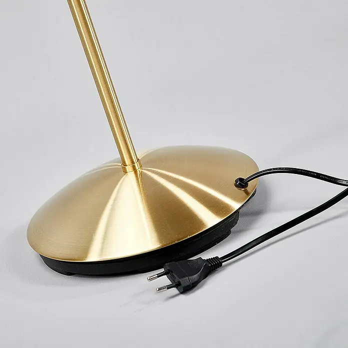 Lindby Stehleuchte Elaina - messing / gold, E14