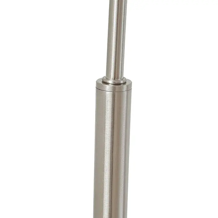 Lindby Stehleuchte Hernando - Höhe: 188,5 cm, alu / grau / zink, alu / grau / zink, E27