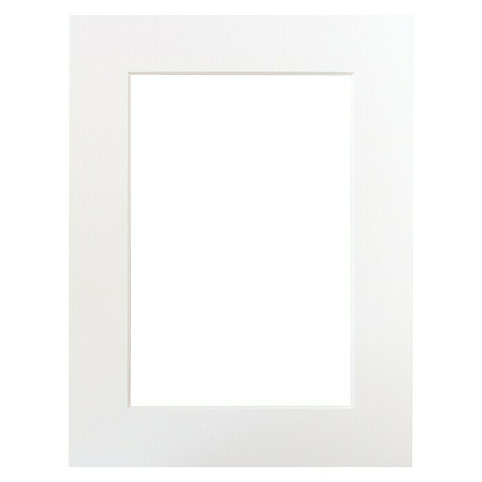 Nielsen Passepartout MSK Natur (Weiß, 30 x 40 cm, Bildformat: 20 x 30 cm)