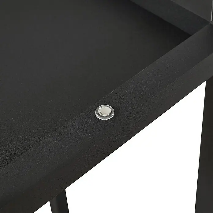 Lindby Stehleuchte Birta - Höhe: 155 cm, schwarz