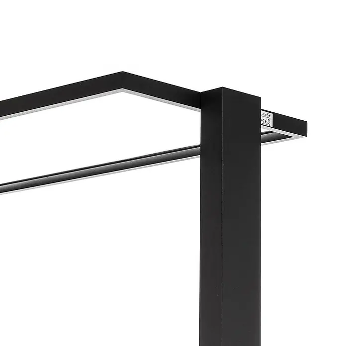 Prios Stehleuchte Taronis - Höhe: 194,6 cm, schwarz, schwarz
