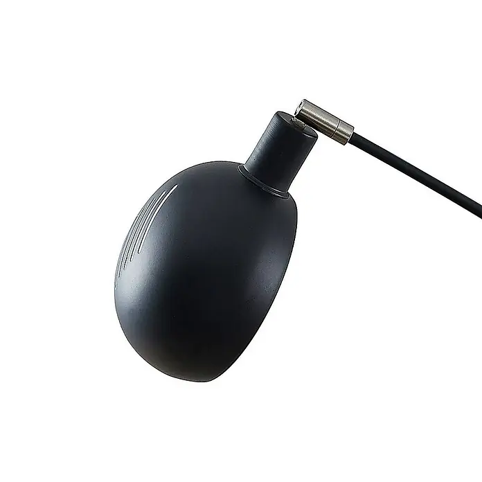 Lindby Stehleuchte Jewa - Höhe: 198 cm, schwarz, schwarz, E14