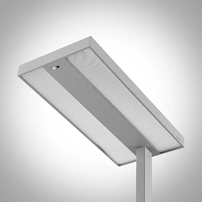 Arcchio Stehleuchte Logan Pro - alu / grau / zink, alu / grau / zink