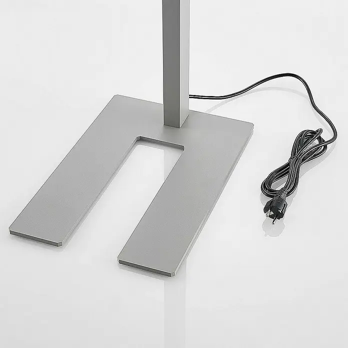 Arcchio Stehleuchte Logan Pro - alu / grau / zink, alu / grau / zink