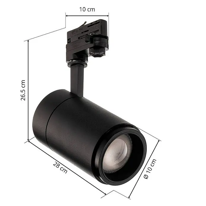 Arcchio LED-Spannseilsystem Nanna - schwarz, schwarz, Neutralweiß