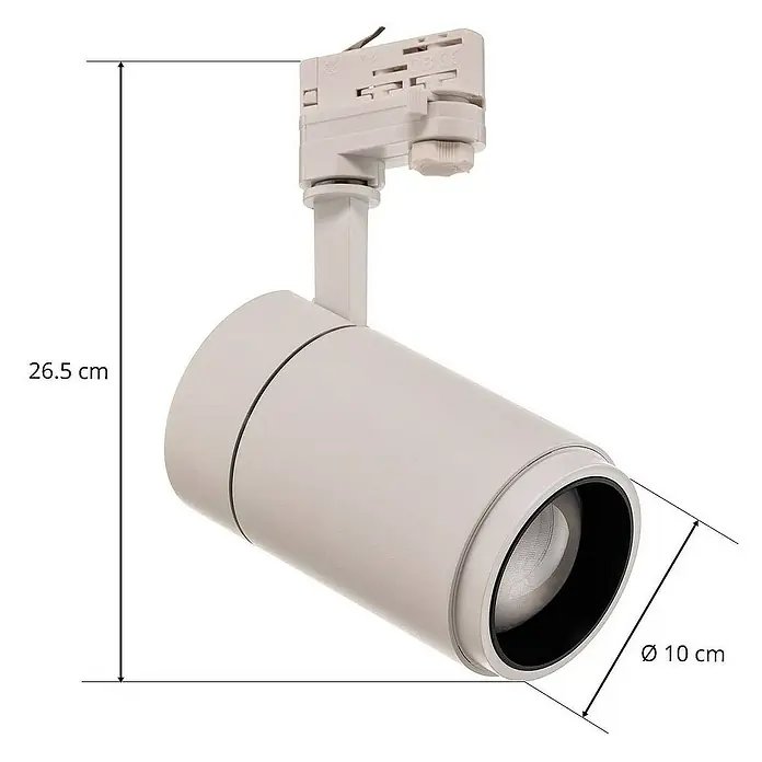 Arcchio LED-Spannseilsystem Nanna - weiß / opal, weiß / opal, Warmweiß