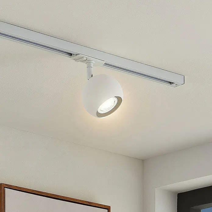 Lindby LED-Spannseilsystem Linaro - weiß / opal, weiß / opal