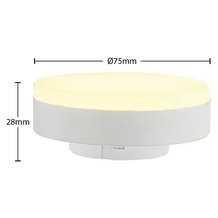 Arcchio LED-Lampe Gx53 10W LED - Nicht Dimmbar, Warmweiß, 950 lm, 10 W