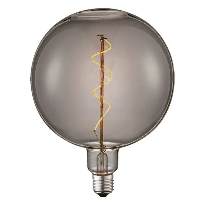 Lucande LED-Lampe E27 4W LED-Filamentglobe - E27, Nicht Dimmbar, Warmweiß, 120 lm, 4 W