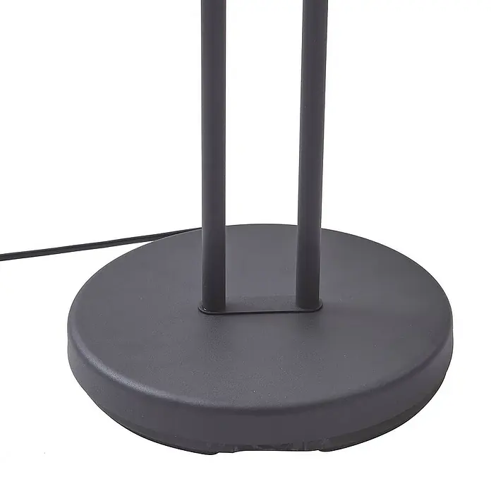 Lindby LED-Deckenfluter Josefin - Höhe: 180 cm, schwarz, schwarz, Warmweiß