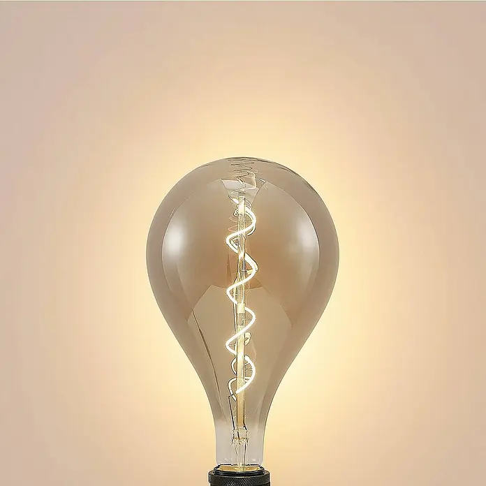 Lucande LED-Lampe E27 A160 LED 4W - E27, Nicht Dimmbar, Warmweiß, 100 lm, 4 W