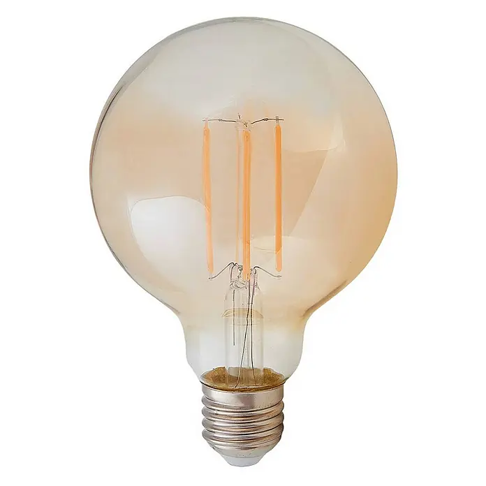 Lindby LED-Lampe E27 LED - E27, Nicht Dimmbar, Warmweiß, 500 lm, 6 W