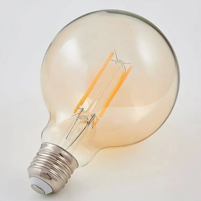 Lindby LED-Lampe E27 LED - E27, Nicht Dimmbar, Warmweiß, 500 lm, 6 W