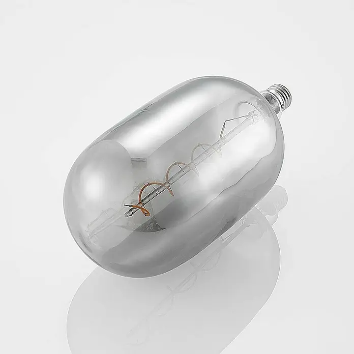 Lucande LED-Lampe E27 T140 LED 4W - E27, Nicht Dimmbar, Warmweiß, 120 lm, 4 W