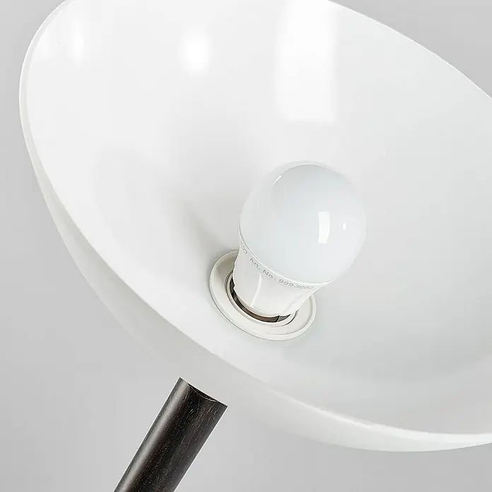 Lindby LED-Deckenfluter Elaina - Höhe: 180 cm, braun / rost