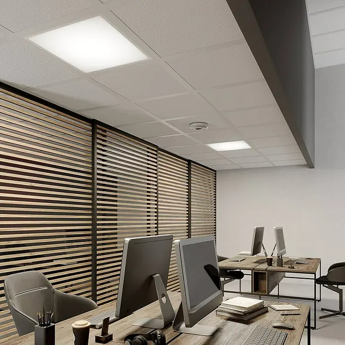 Arcchio Einbaupanel Vinas - L x B x H: 62 x 62 x 2,5 cm, Warmweiß