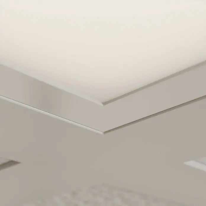 Arcchio Einbaupanel Vinas - L x B x H: 62 x 62 x 2,5 cm, Warmweiß